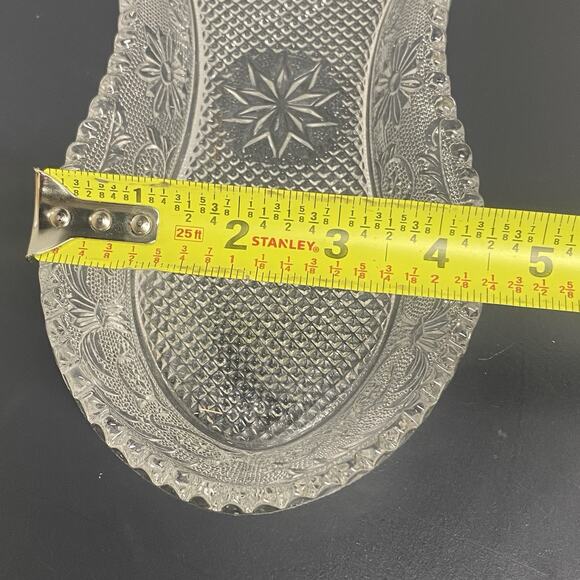 Duncan & Miller Glass Creamer & Open Sugar Tray Set - Picture 9 of 11